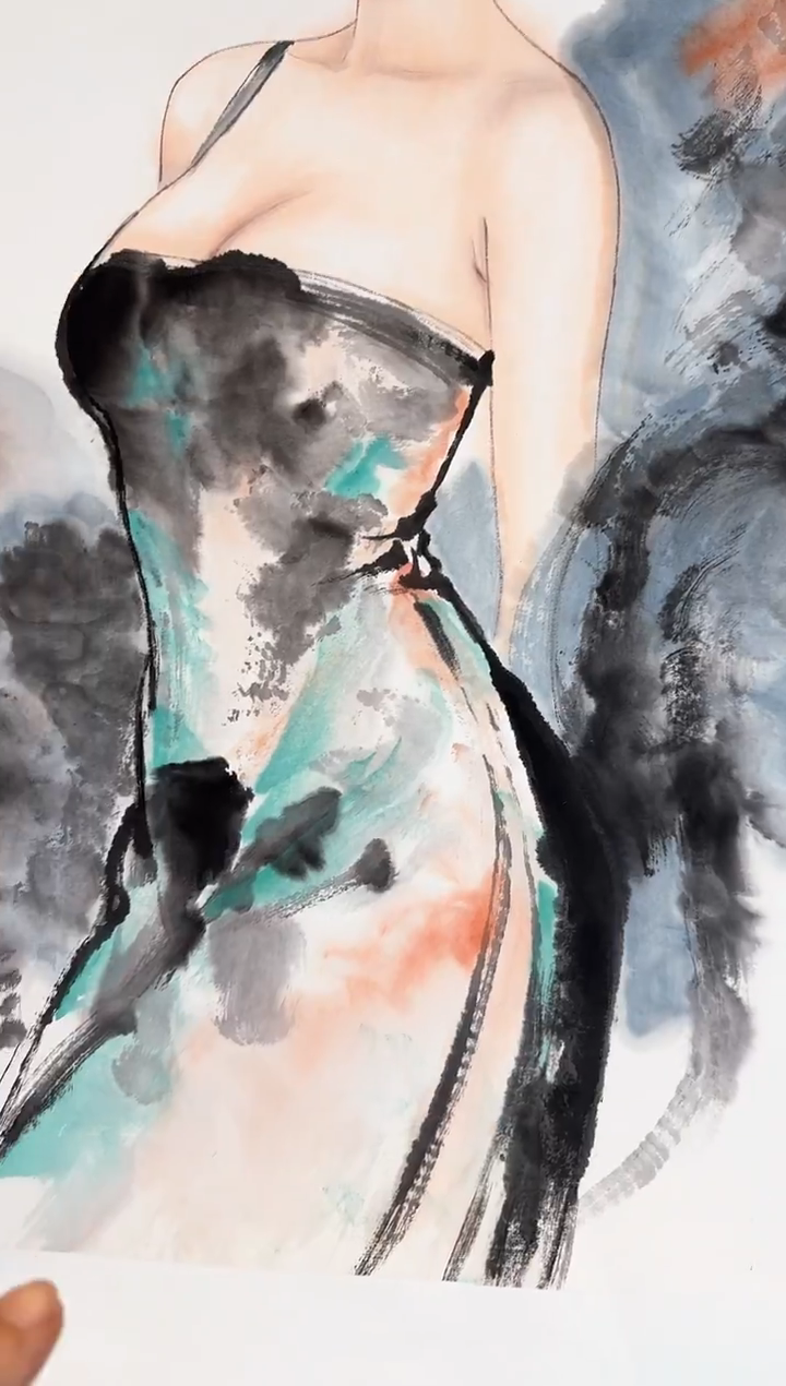 国画50众合郝凤先老师作品