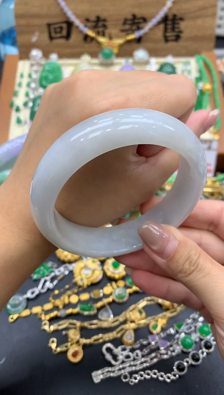 【闪购商品】翡翠手镯未镶嵌313-中国好珍宝