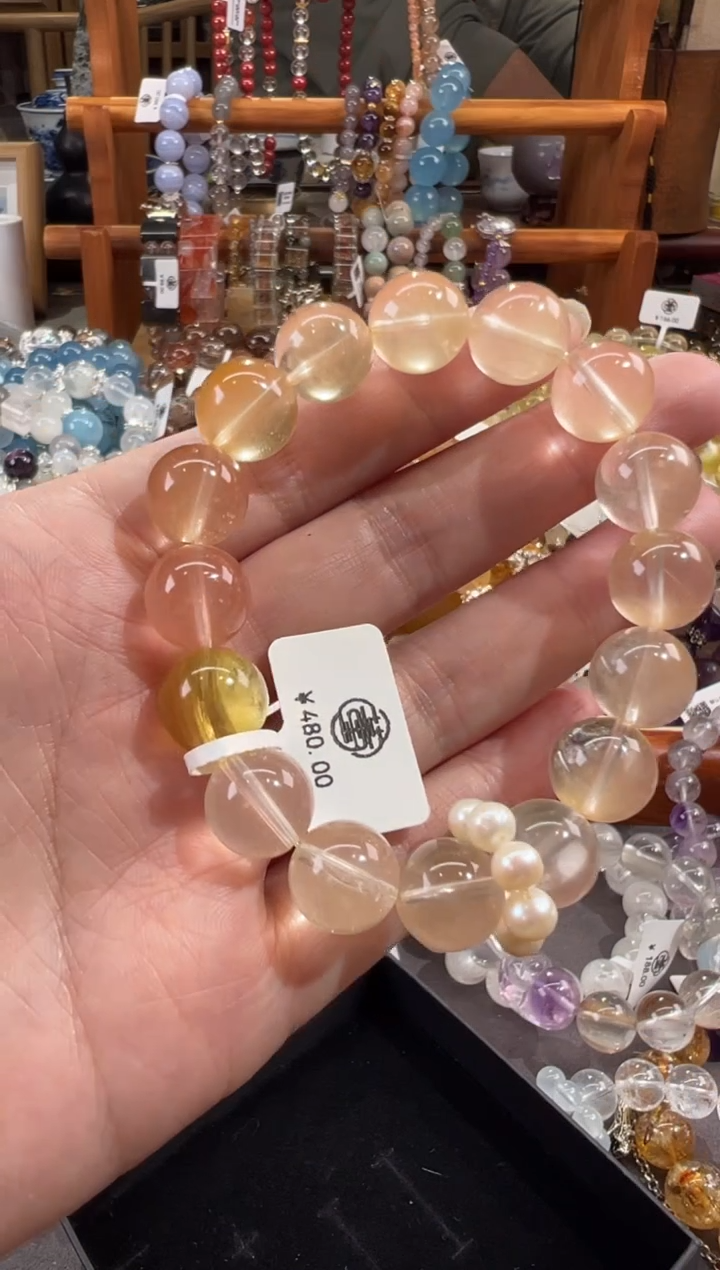 【闪购商品】水晶手链合金定制款