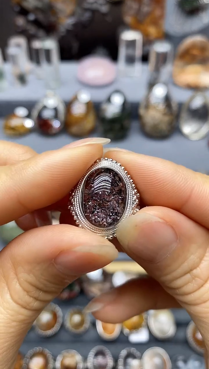 【闪购商品】水晶戒指银S925镶嵌水晶水晶