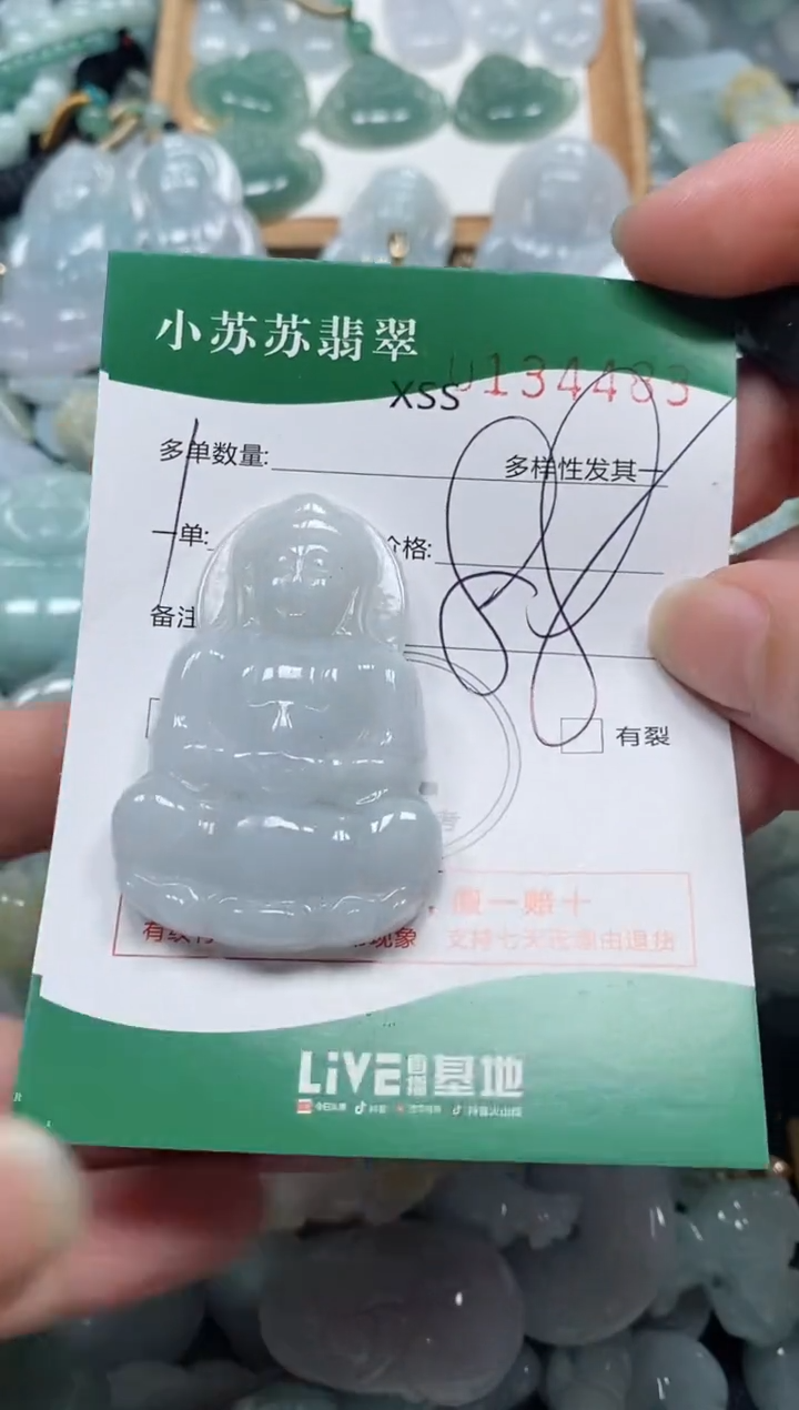 【闪购商品】翡翠颈饰未镶嵌闪购商品0134483