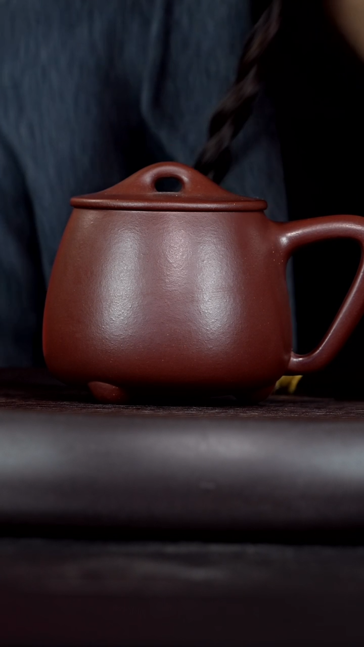 【闪购商品】紫砂茶杯低槽清石瓢