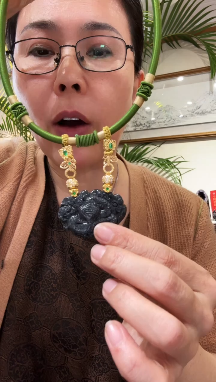 【闪购商品】翡翠颈饰未镶嵌国风