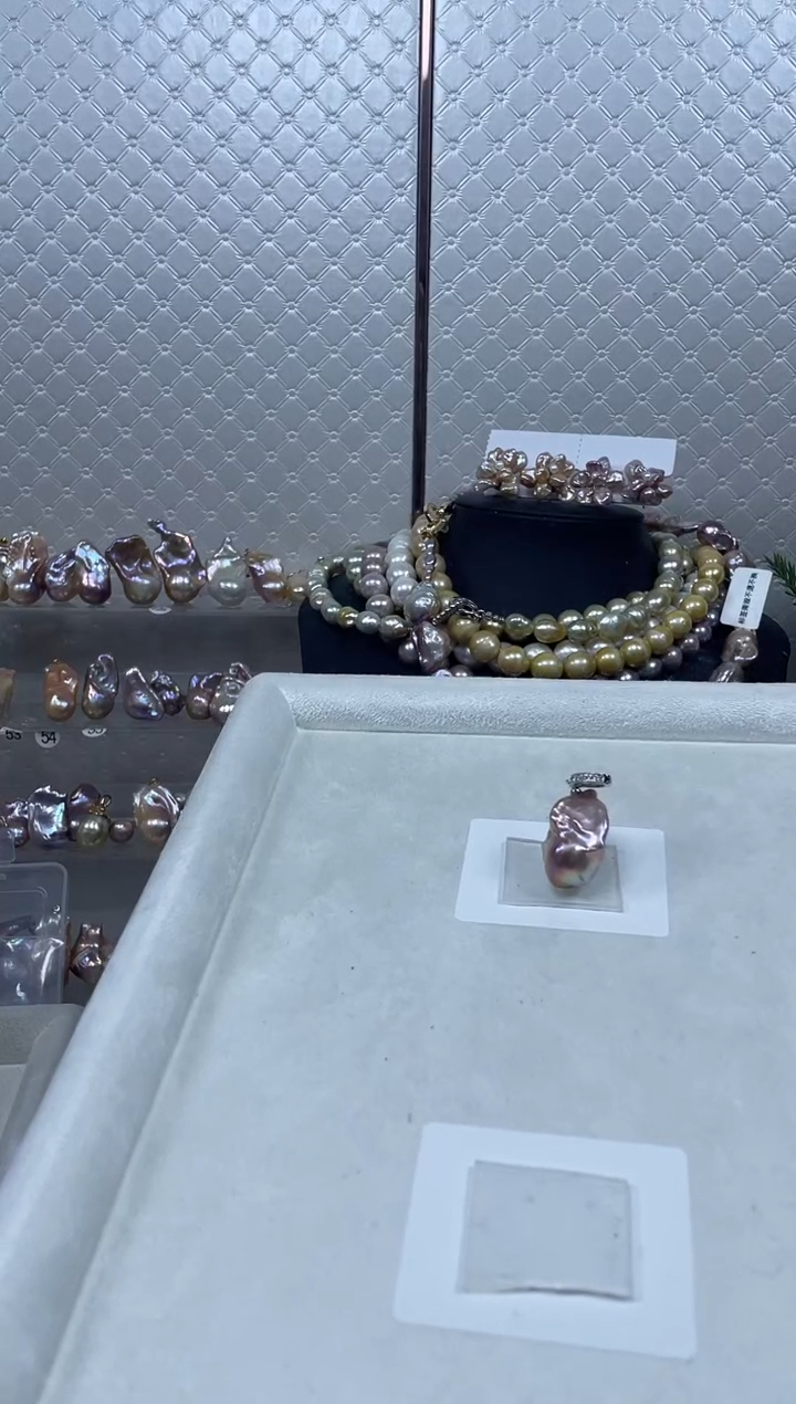 未镶嵌吊坠淡水珍珠【纯恬珍珠】