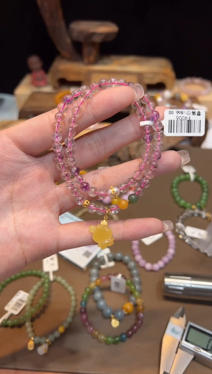 【闪购商品】水晶手链未镶嵌手饰@@F4006