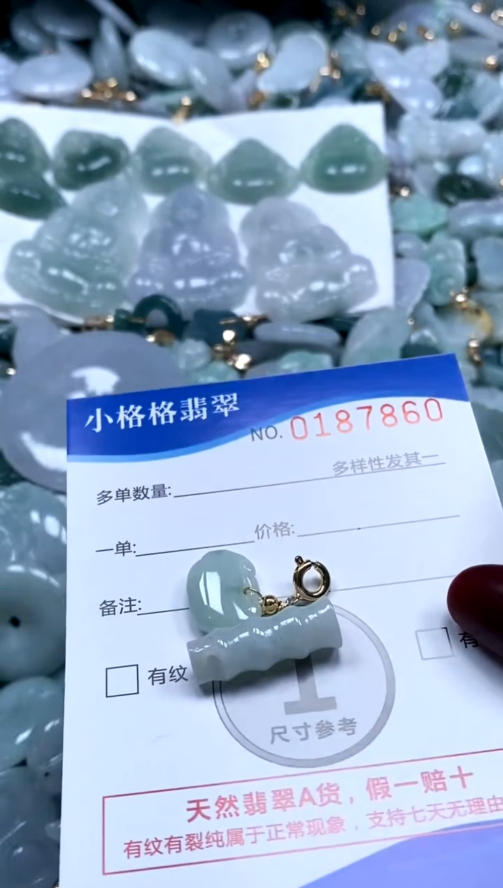 【闪购商品】翡翠颈饰未镶嵌闪购商品0187860