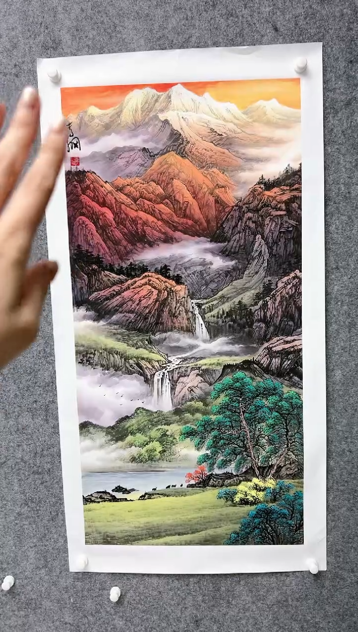 【闪购商品】绘画李纲-8平尺-国画