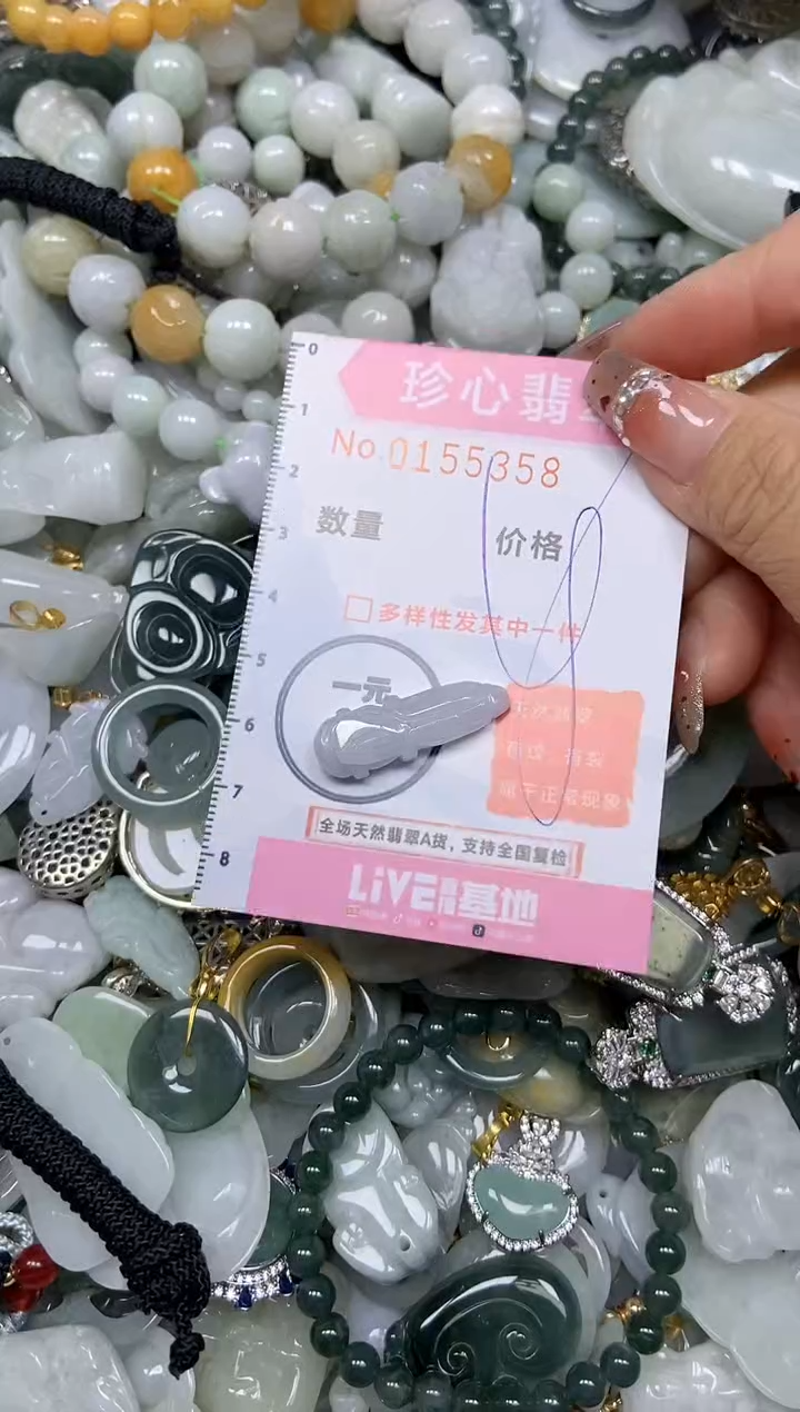 【闪购商品】翡翠颈饰未镶嵌闪购链接0155358