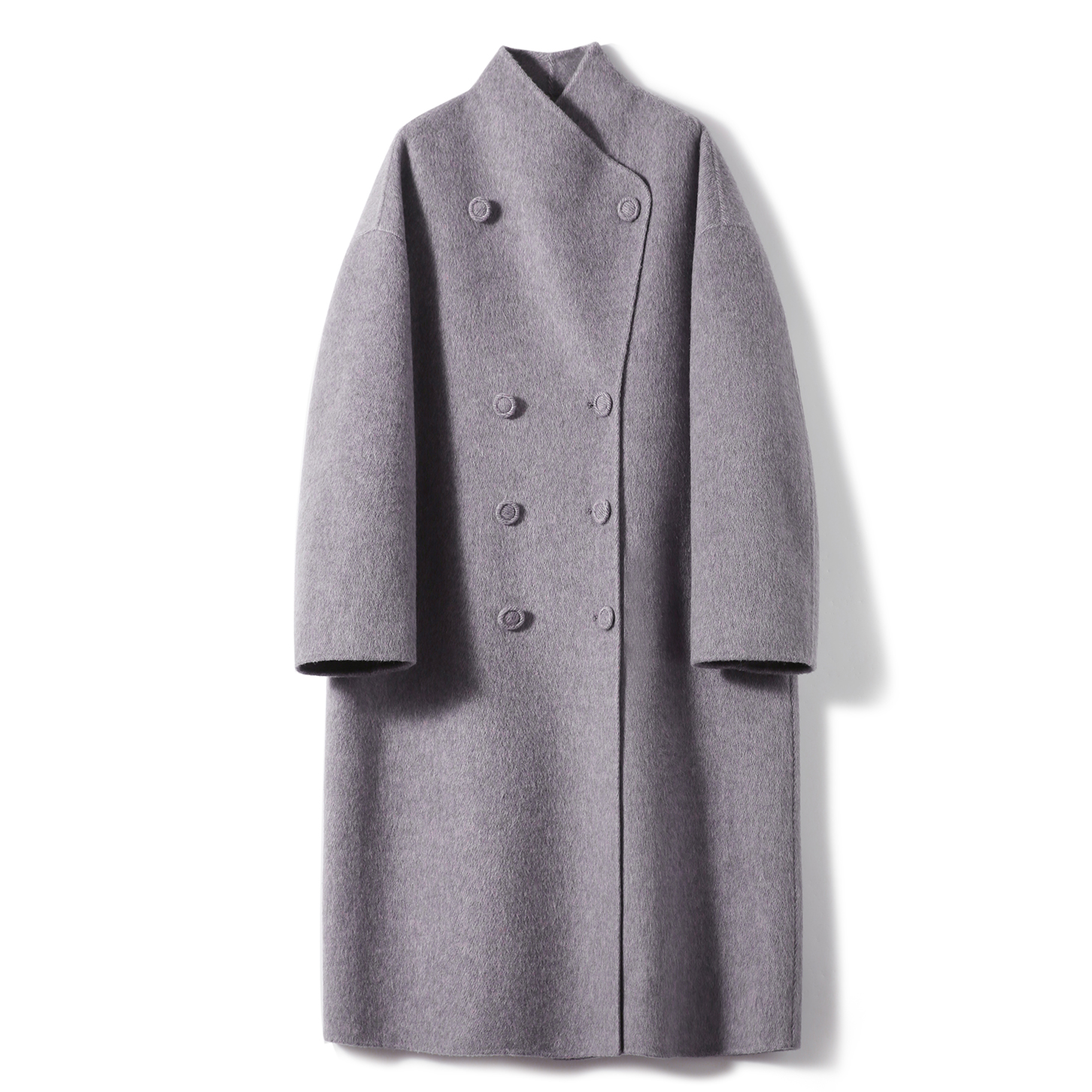 【格一专属】古董大衣骆驼绒丝羊毛两穿领双面呢大衣S81847SMEVG