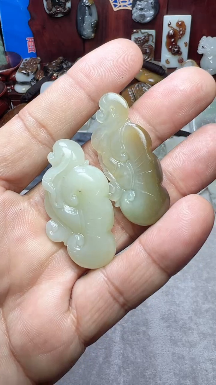 【闪购商品】和田玉挂件未镶嵌2