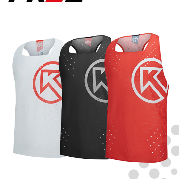 BigK 大K FREE 纯色风洞运动背心 透气速干 马拉松 户外运动健身