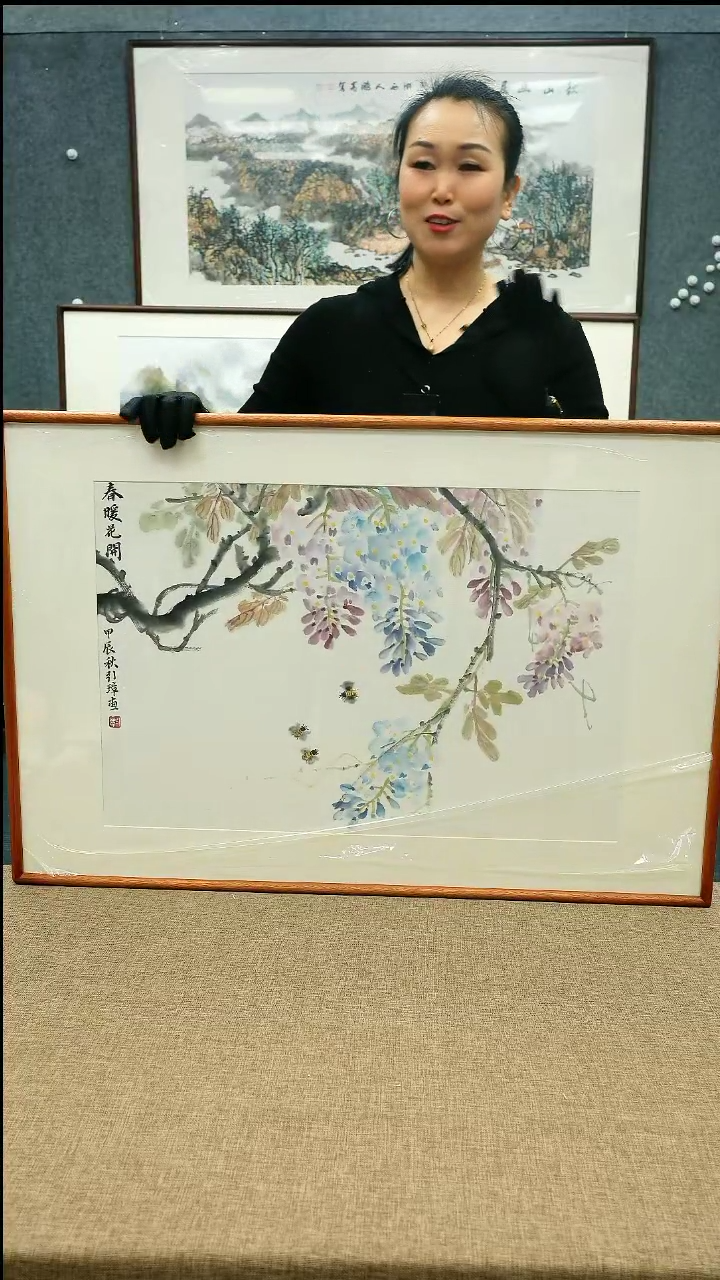 【闪购商品】国画62*92徐引璋老师花鸟