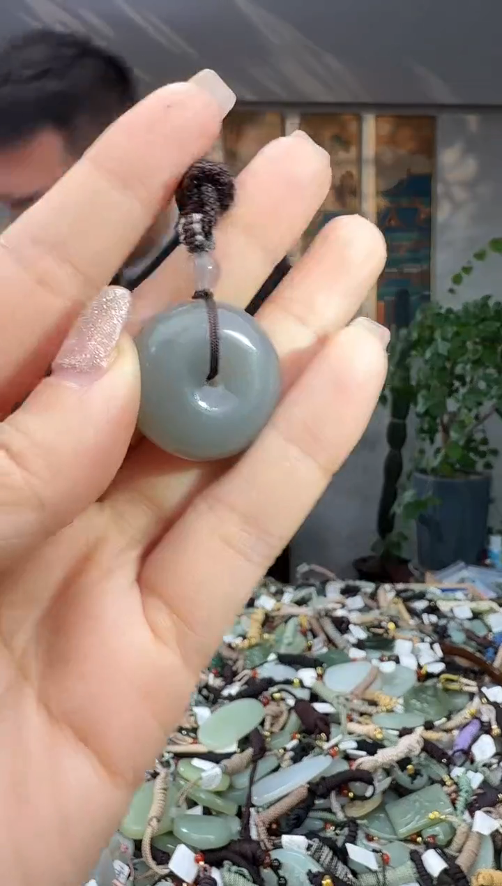 颈饰未镶嵌和田玉拍一发一多样性发货