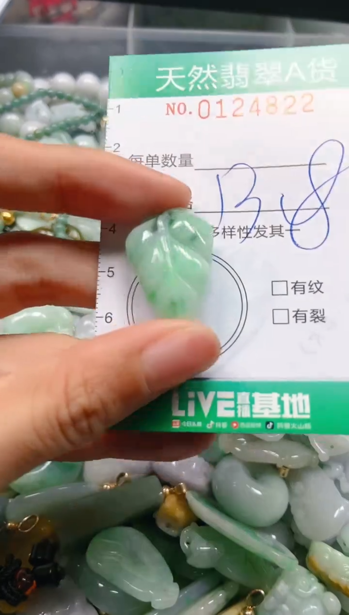 翡翠未镶嵌颈饰闪购0124822