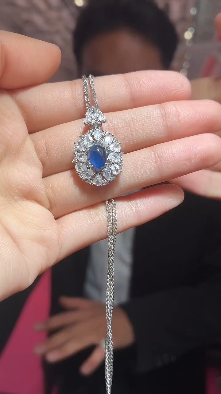 其他蓝宝石银S925镶嵌（扎德严选）