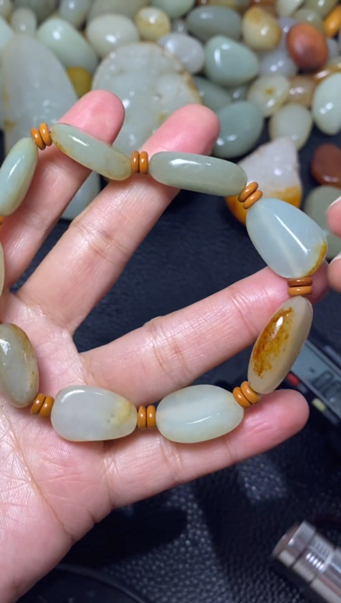 未镶嵌和田玉包链和田玉