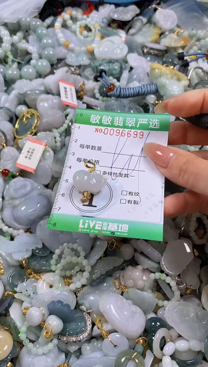 【闪购商品】翡翠颈饰未镶嵌闪购0096699