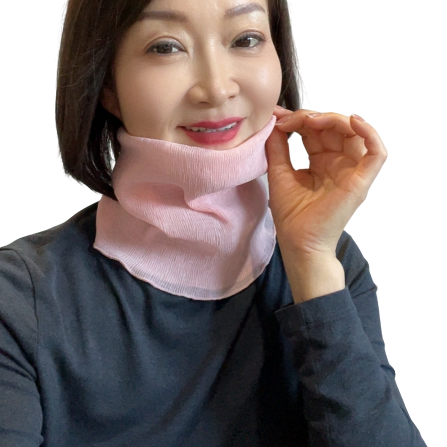 【延盛-脖套】韩国时尚户外气质百搭洋气薄款纯色多功能女士脖套