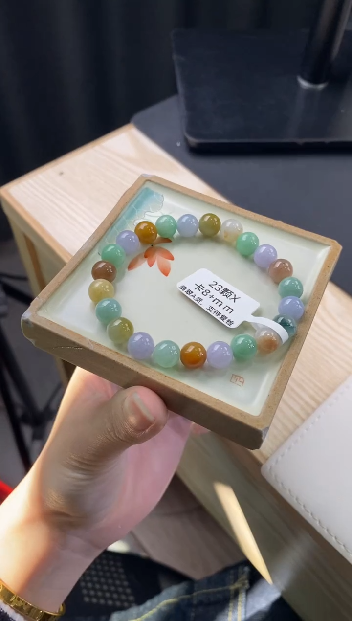 【闪购商品】翡翠手链未镶嵌手串y1519