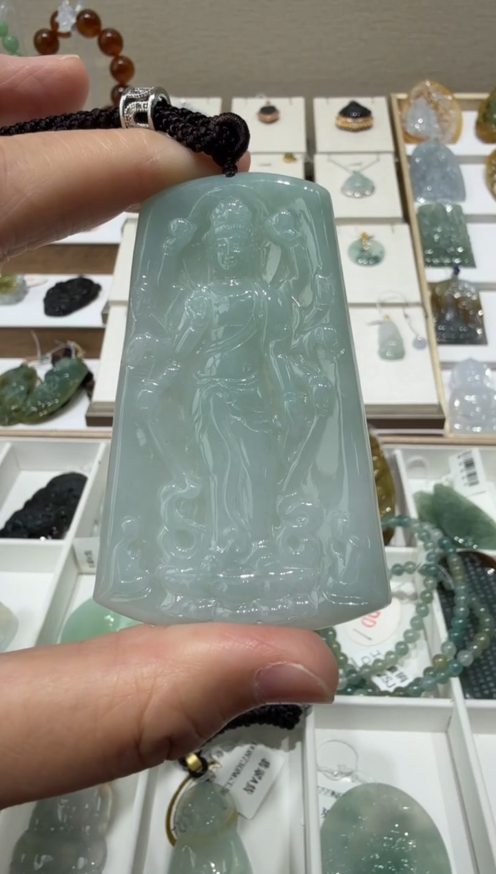 未镶嵌挂件翡翠A货翡翠多样性孤品