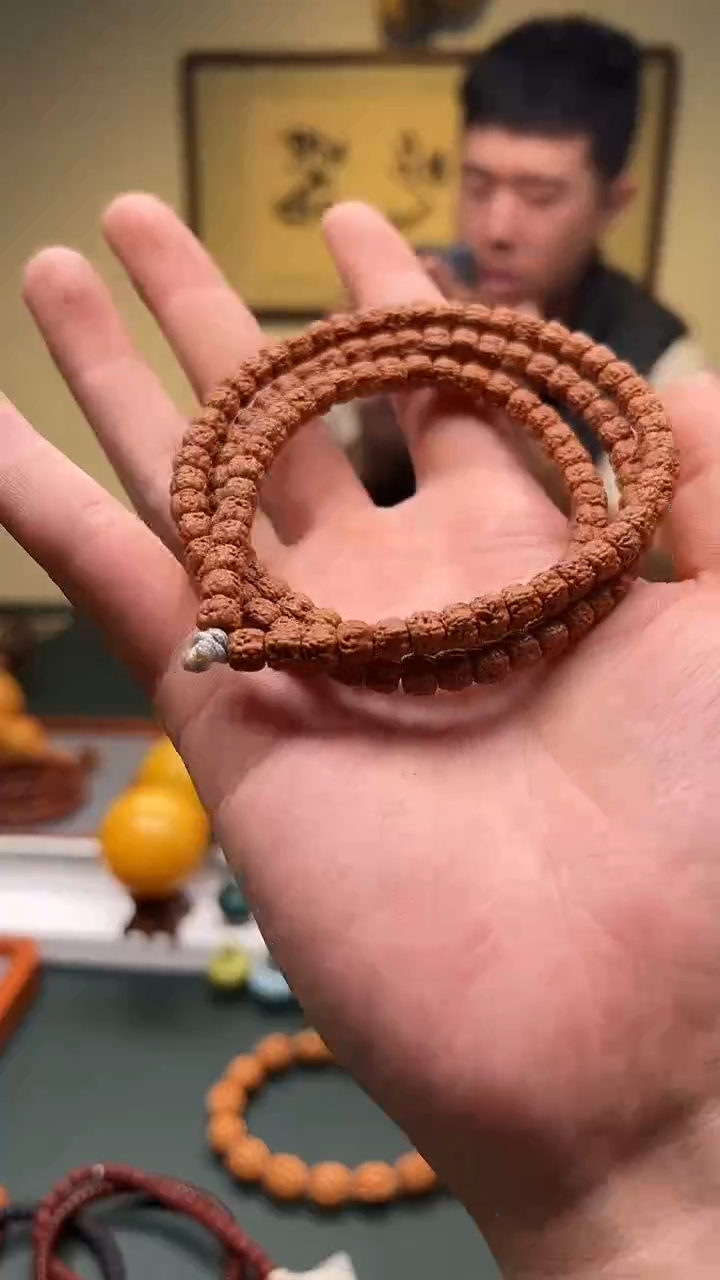 【闪购商品】金刚菩提手串6mm+龙切佛手小金刚多圈
