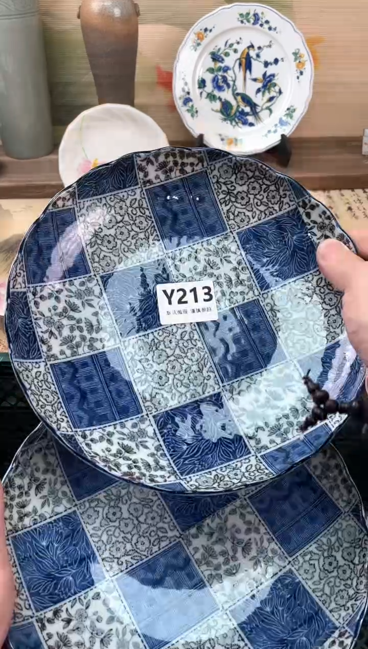 瓷片叶**秋213                               