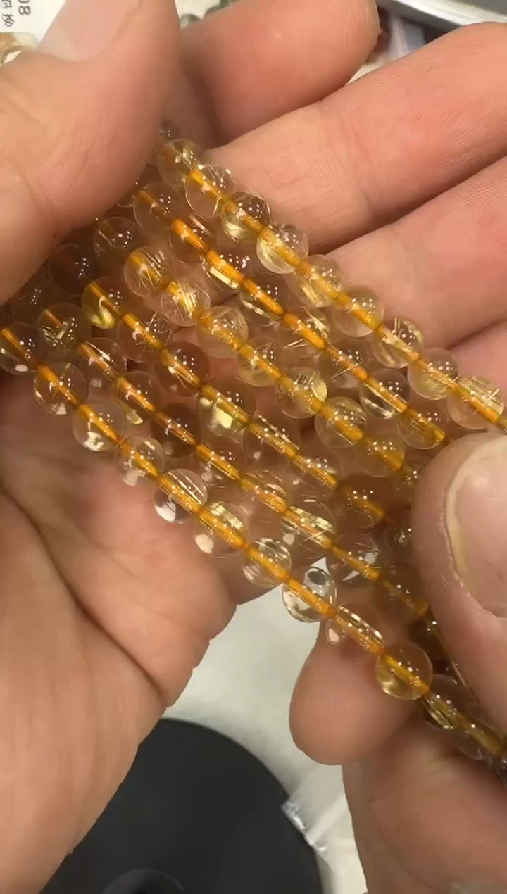 【闪购商品】水晶手链未镶嵌gxl200约6mm多样性发一件