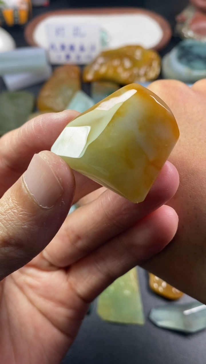 未镶嵌定制翡翠翡翠片料定制未镶嵌1.3-38