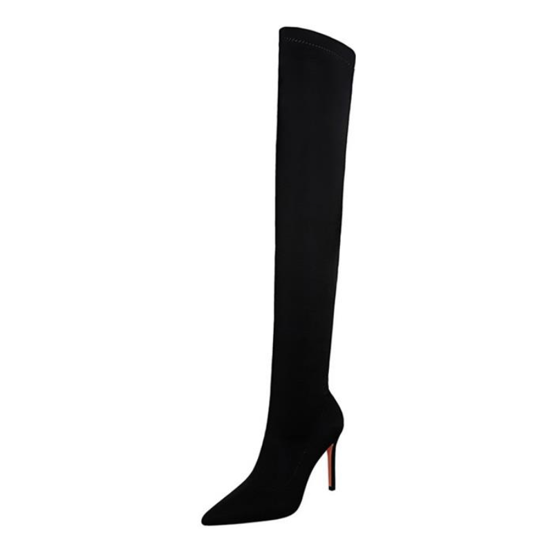 高跟秋冬筒靴非图片款