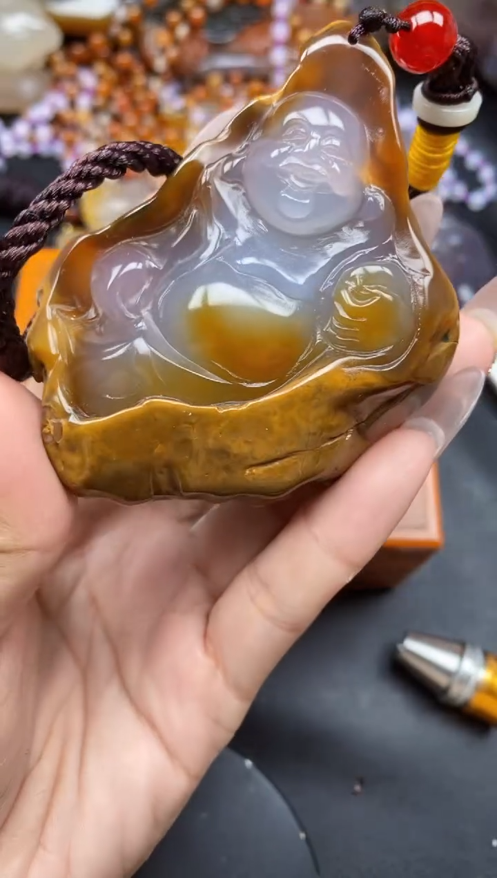 【闪购商品】玛瑙/玉髓颈饰未镶嵌ll