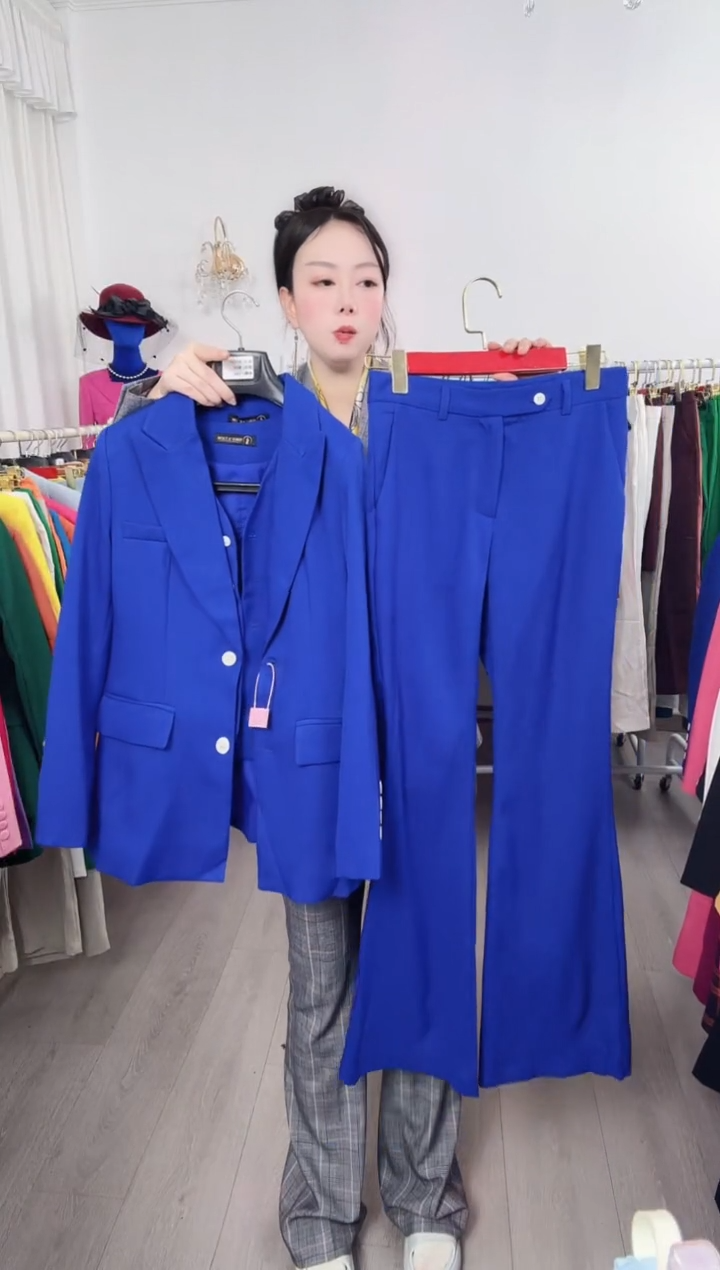 S码喇叭裤套装（默认微瑕、不退不换）