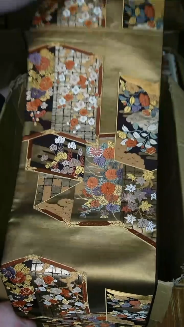 织绣陌**开织锦20六通花卉