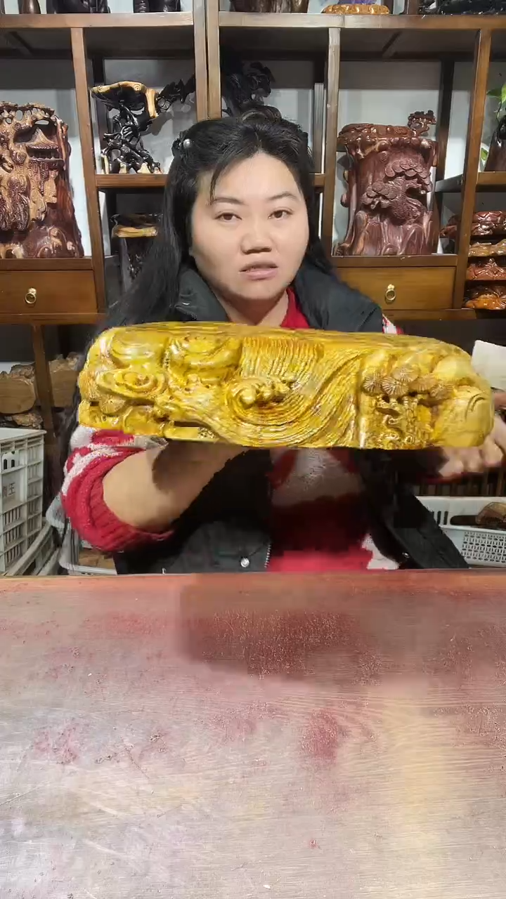 紫檀木类端景台AAA