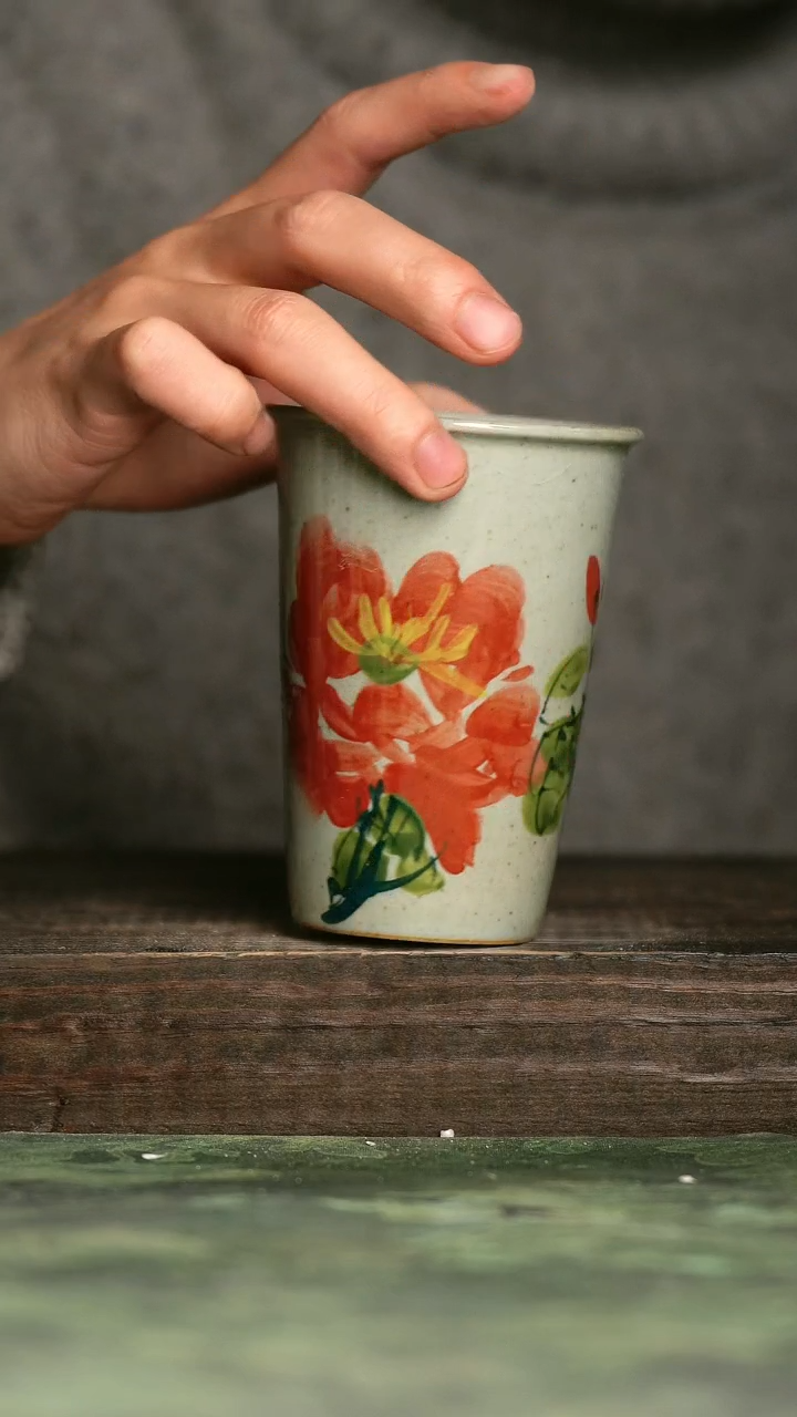 【闪购商品】青诗集手工手绘瓷器