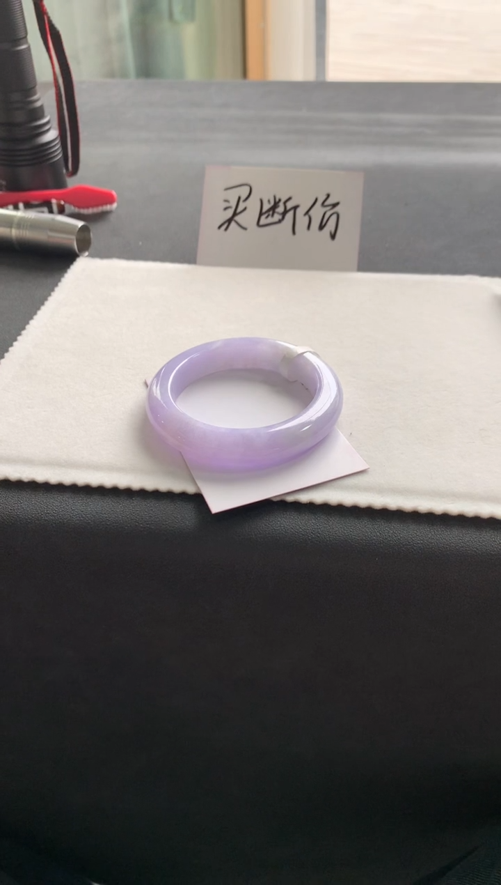 【闪购商品】翡翠手镯未镶嵌56.3正圈Y1316买断