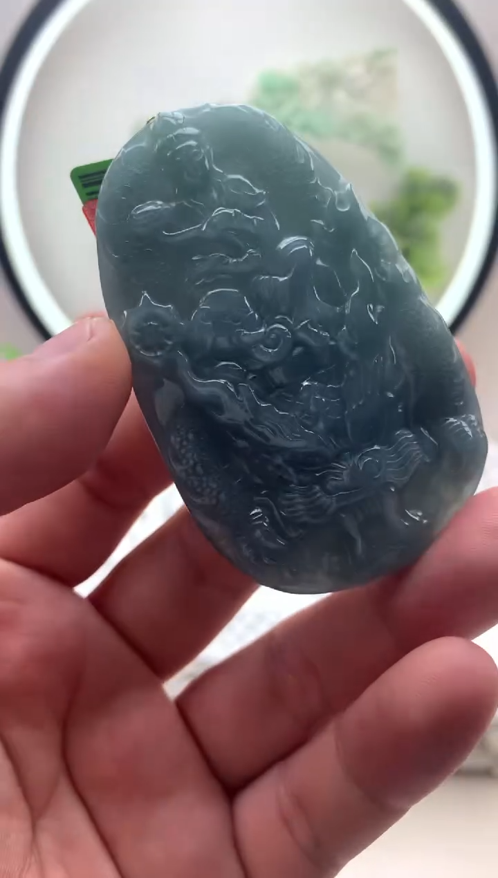 颈饰未镶嵌翡翠普贤