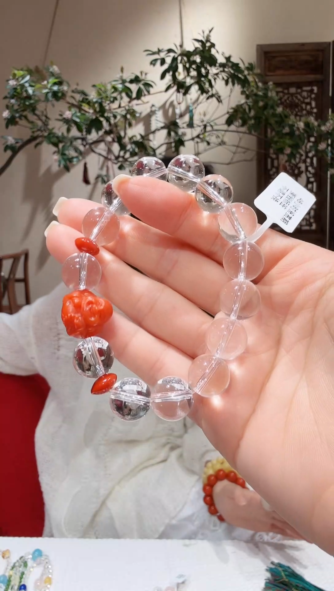 水晶手链未镶嵌水晶