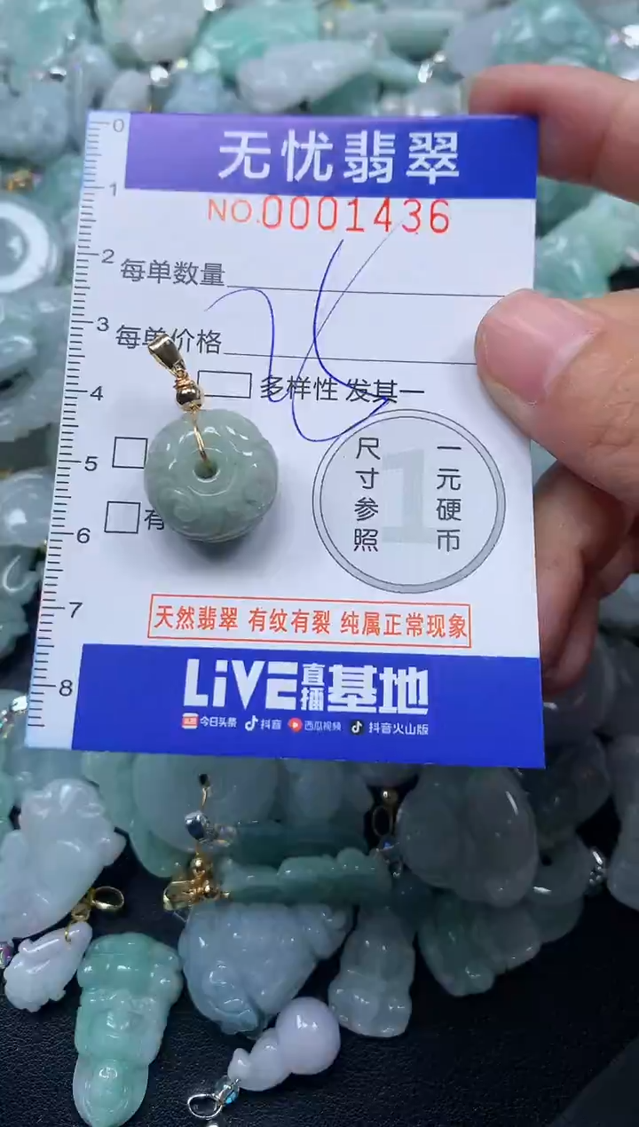 颈饰未镶嵌翡翠1436