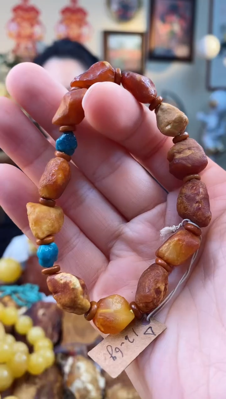 【闪购商品】琥珀手串未镶嵌手串
