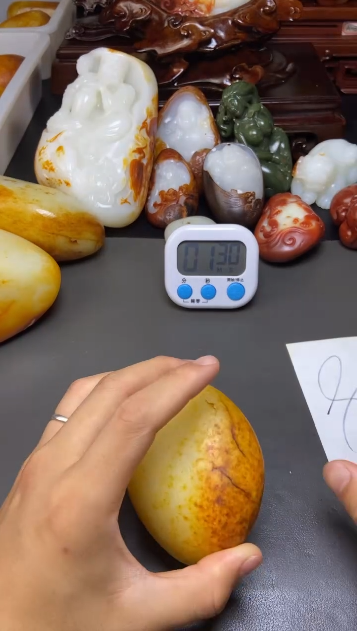 和田玉未镶嵌把件平****…1