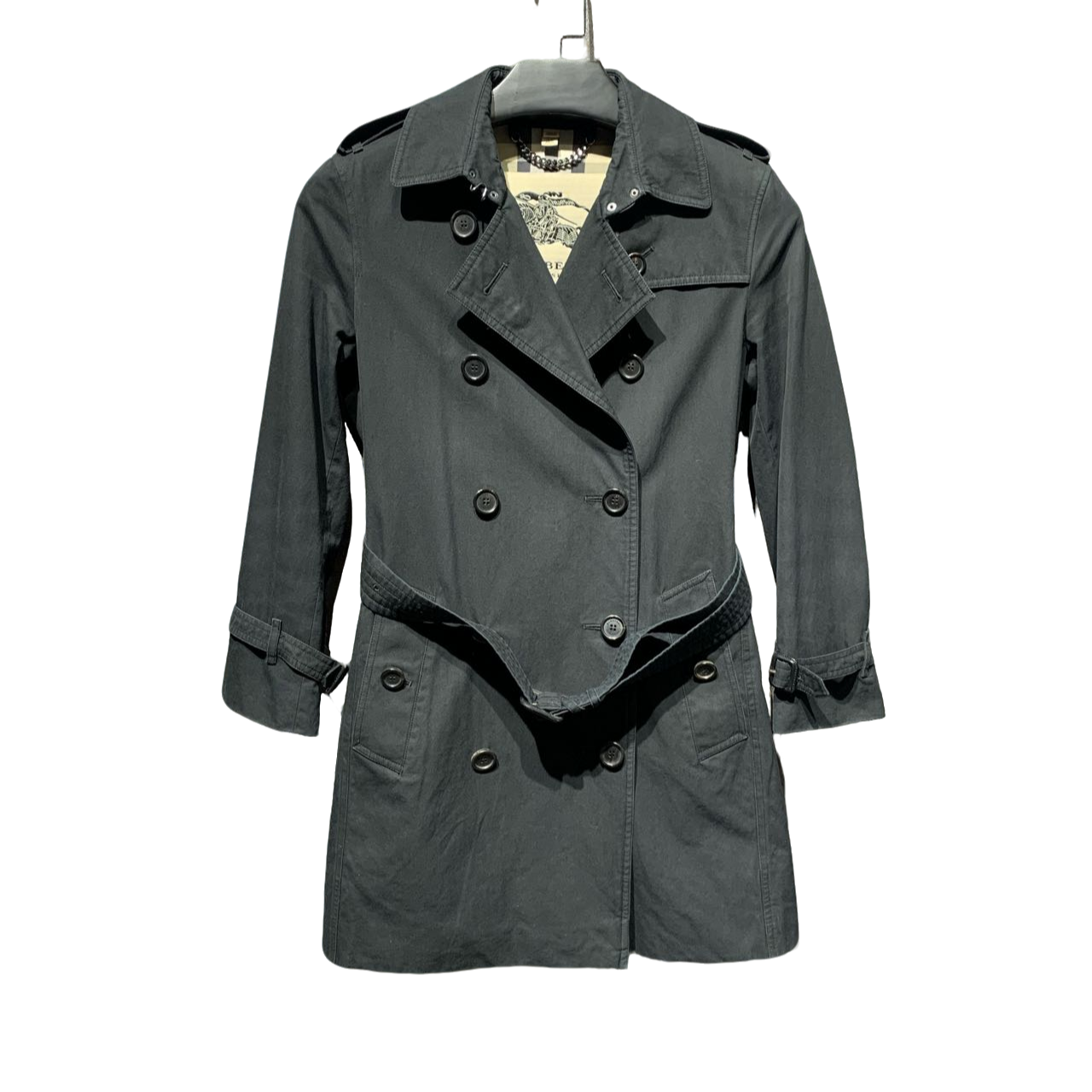 95新 BURBERRY/博柏利 海囤/巴宝莉风衣/38码/lu78220