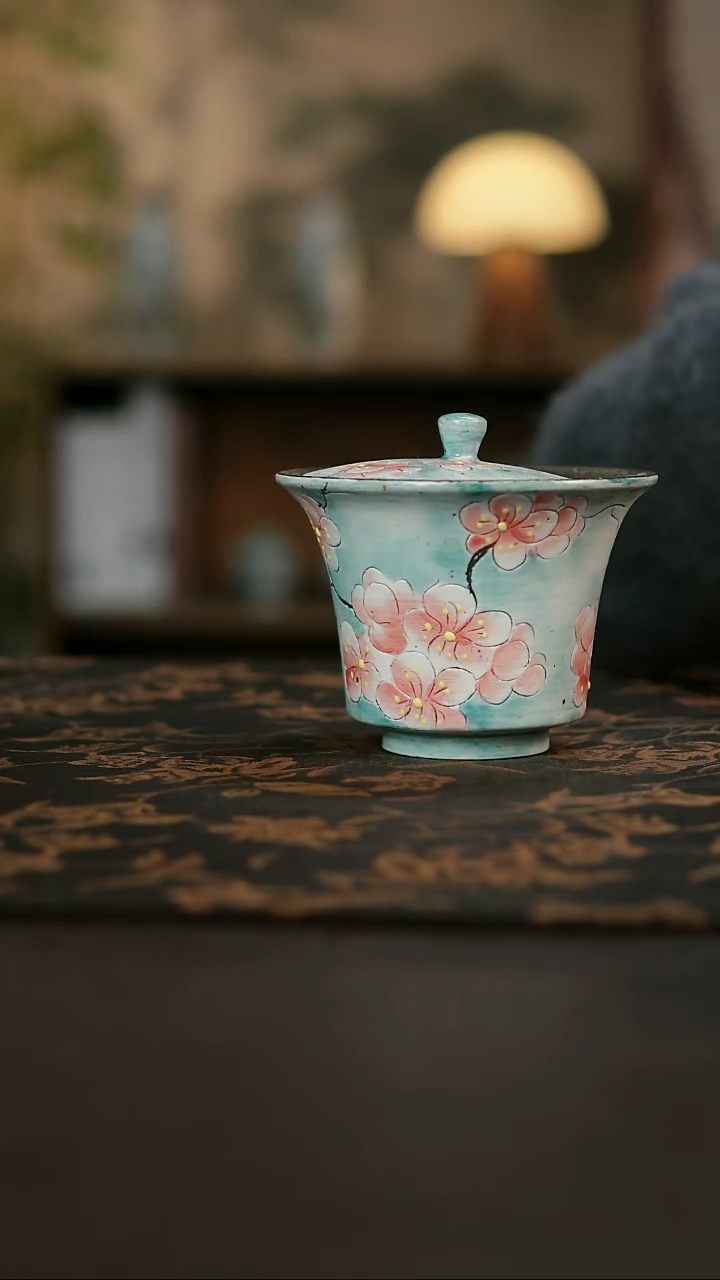 景德镇陶瓷杯碗柴烧多人