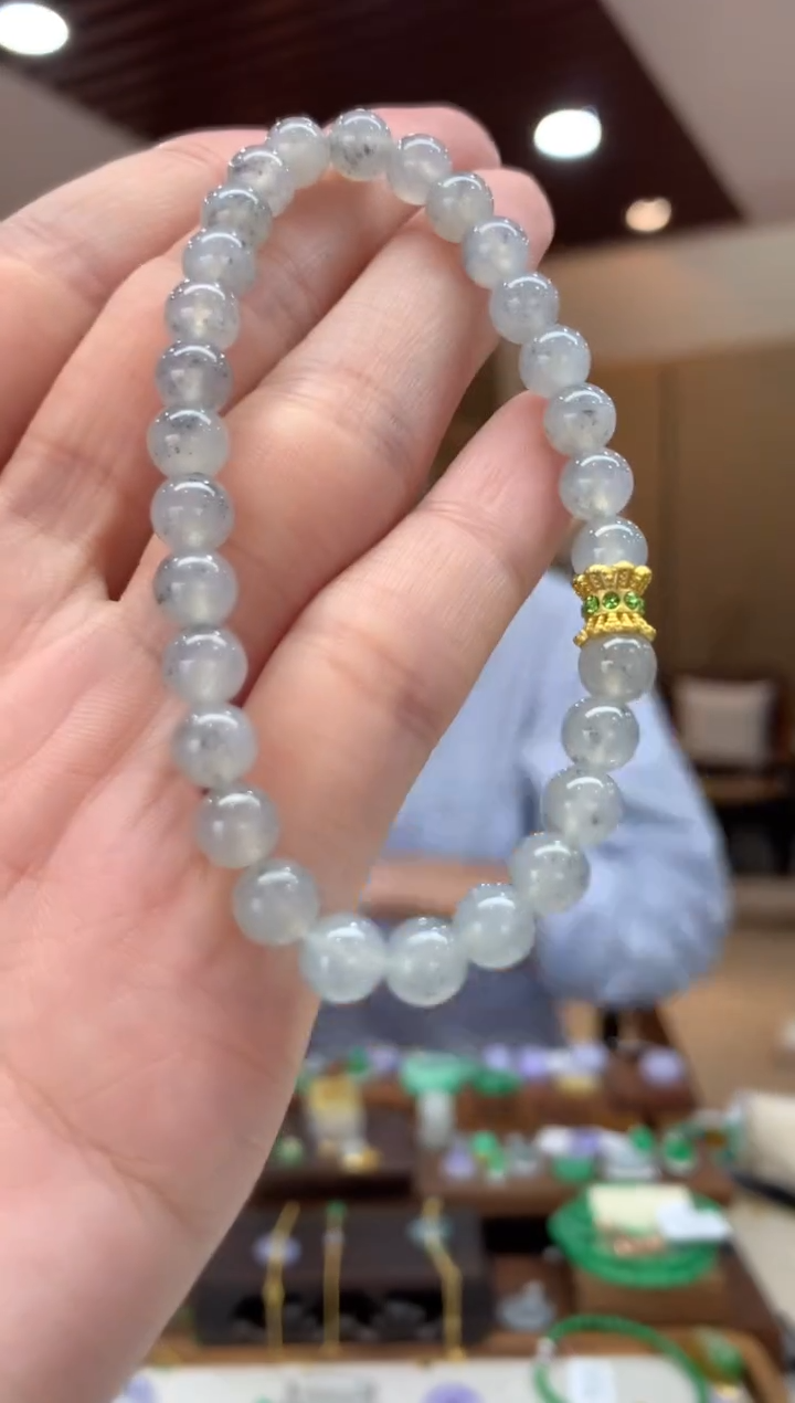 未镶嵌手串翡翠手串 