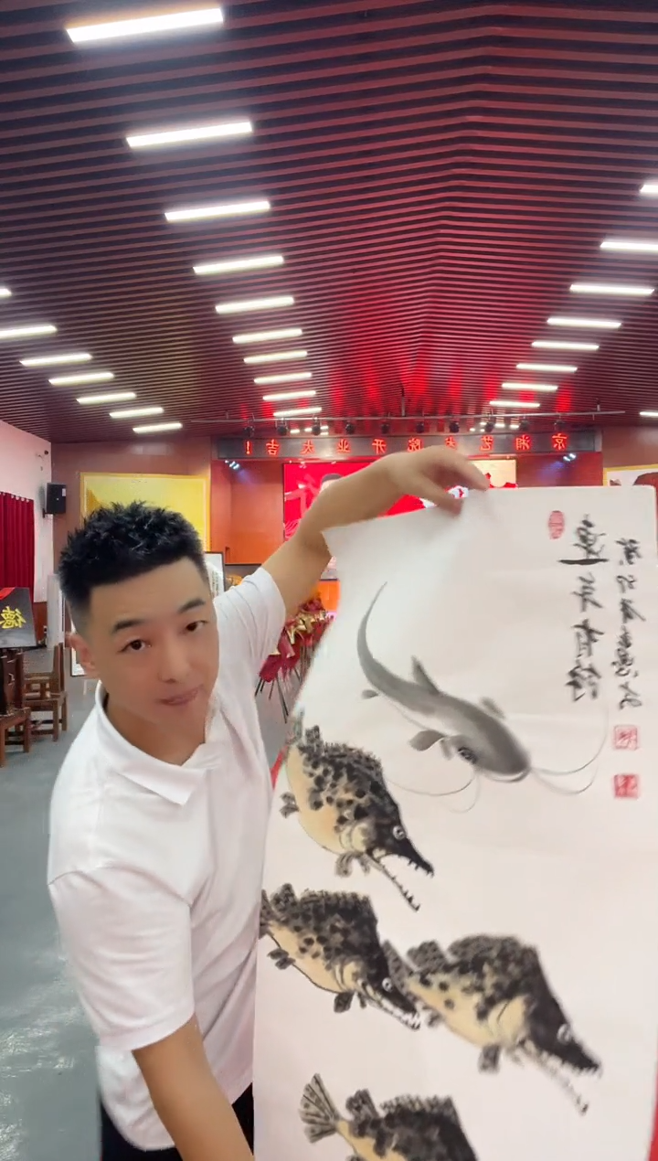 绘画三尺手绘画作