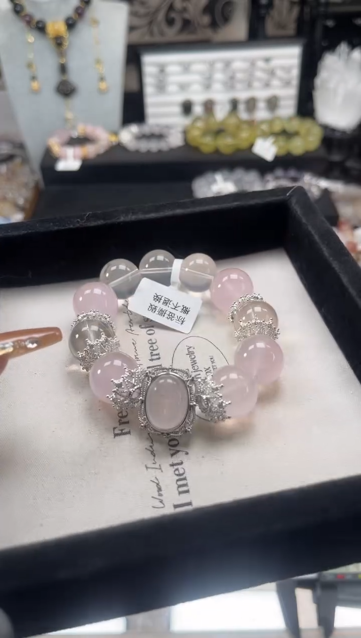 【闪购商品】水晶手链未镶嵌天然水晶 多样性发货