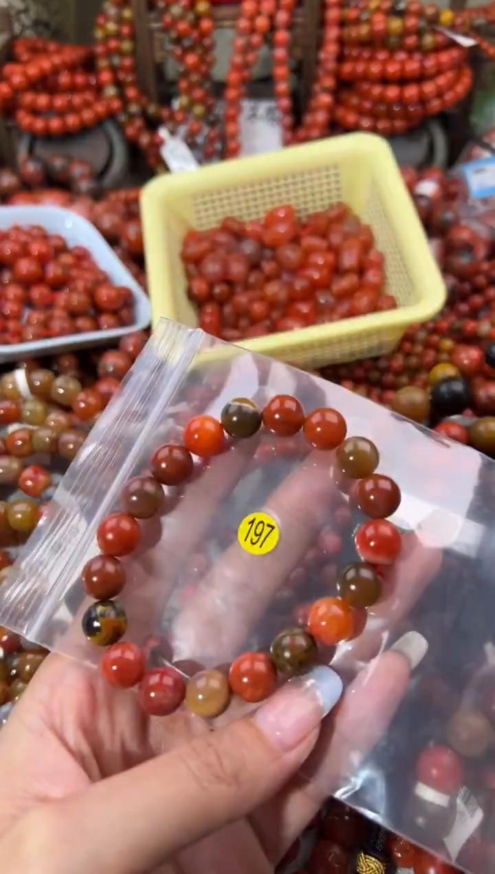 未镶嵌手串南红玛瑙10+