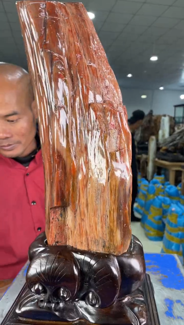 【闪购商品】硅化玉摆件未镶嵌31