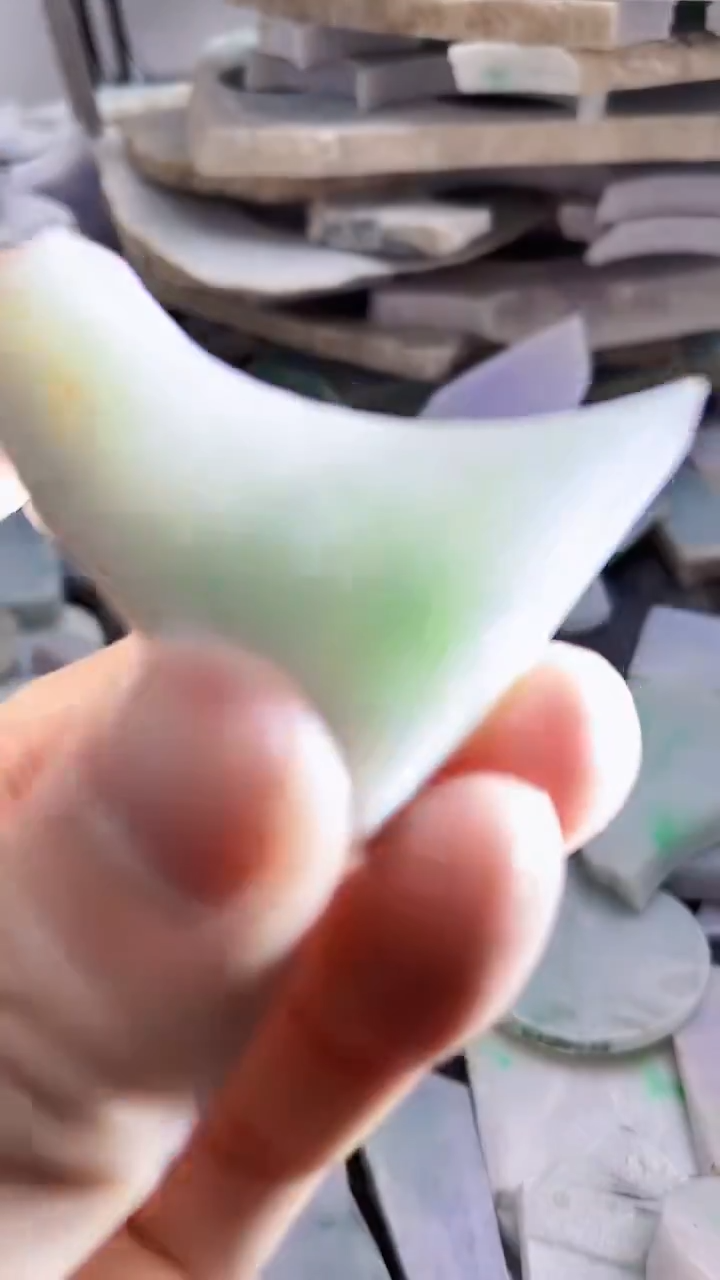裸石翡翠天然A货翡翠板料