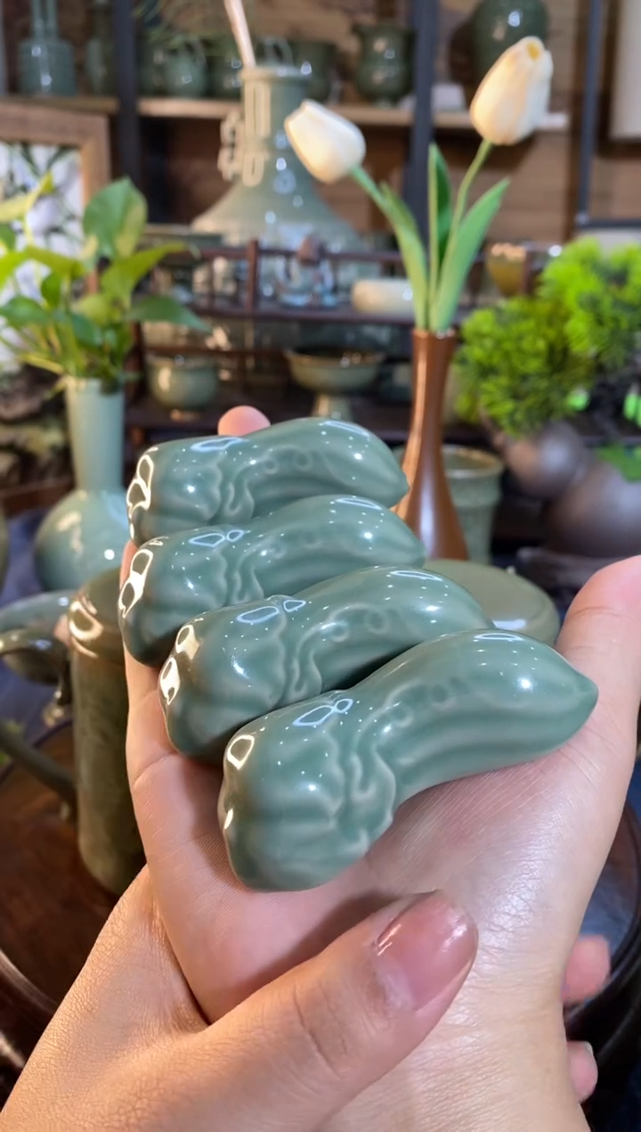 【闪购商品】TG005 丝瓜筷子架 4只 微瑕