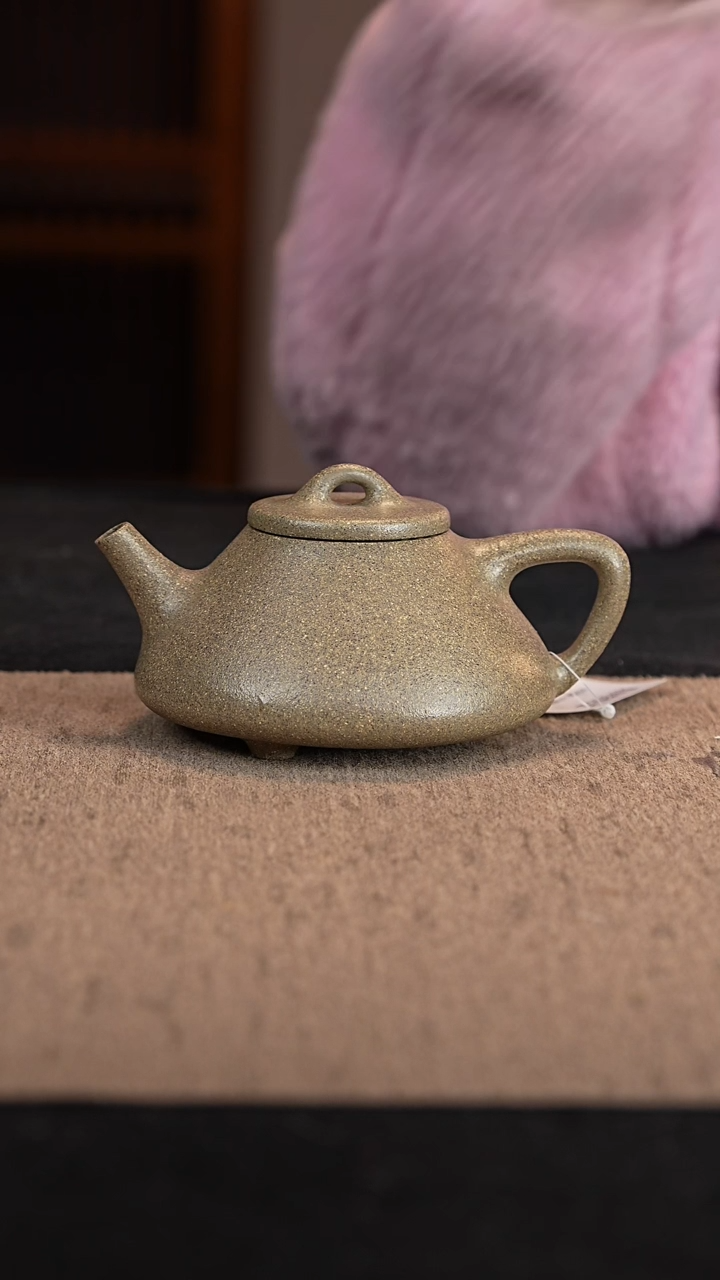 【闪购商品】紫砂茶壶青玉砂子冶石瓢